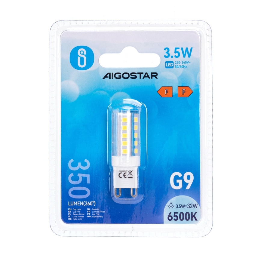 LED žarulja G9/3,5W/230V 6500K - Aigostar