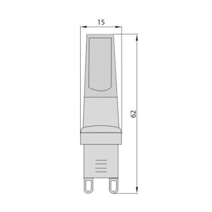 LED žarulja G9/4W/230V 3000K