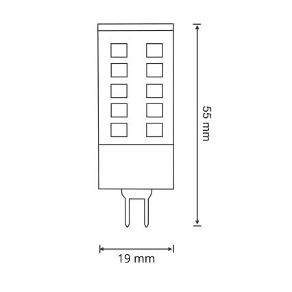 LED Žarulja G9/4W/230V 3000K