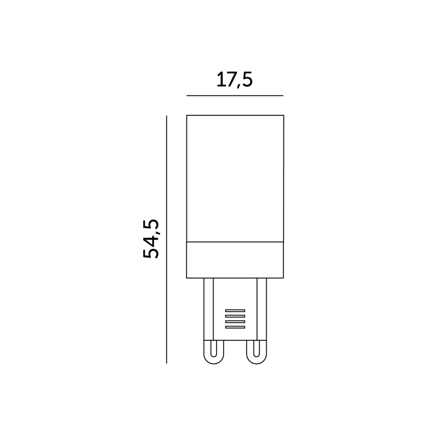 LED Žarulja G9/4W/230V 6000K