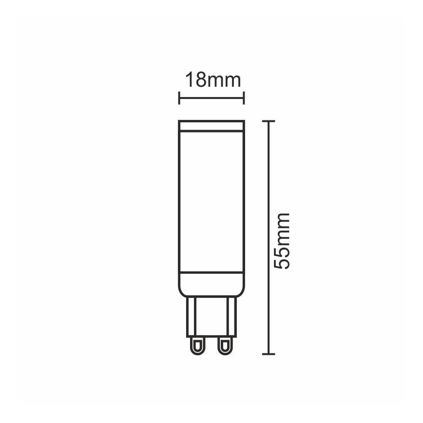 LED Žarulja G9/5W/230V 4000K