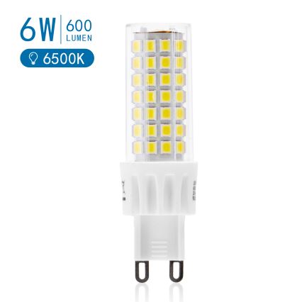 LED Žarulja G9/6W/230V 6500K - Aigostar