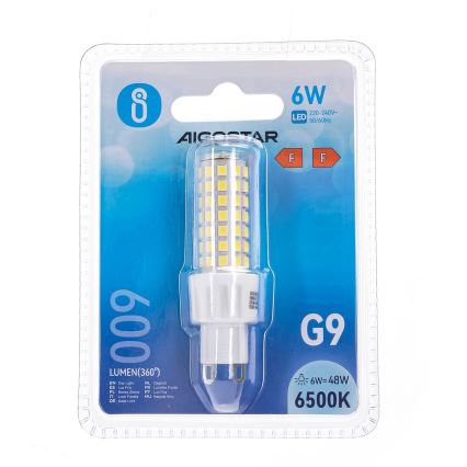 LED Žarulja G9/6W/230V 6500K - Aigostar