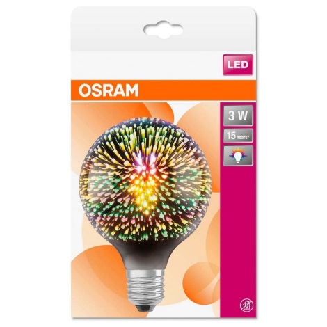 LED Žarulja GLOBE E27/3W/230V 2700K - Osram