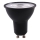 LED Žarulja GU10/4,5W/230V 4000K crna
