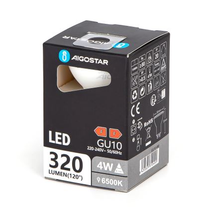 LED Žarulja GU10/4W/230V 6500K - Aigostar