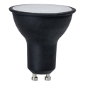 LED Žarulja GU10/6W/230V 3000K crna
