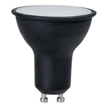 LED Žarulja GU10/6W/230V 3000K crna