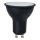LED Žarulja GU10/6W/230V 3000K crna