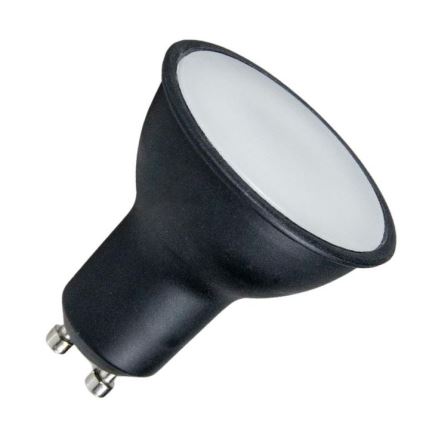 LED Žarulja GU10/6W/230V 3000K crna