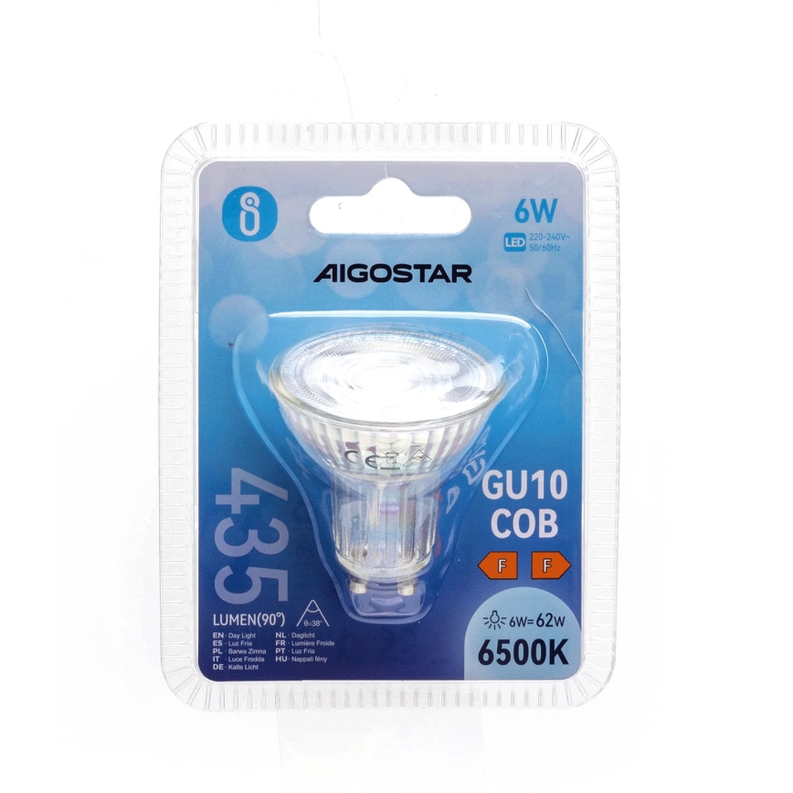 LED Žarulja GU10/6W/230V 6500K - Aigostar
