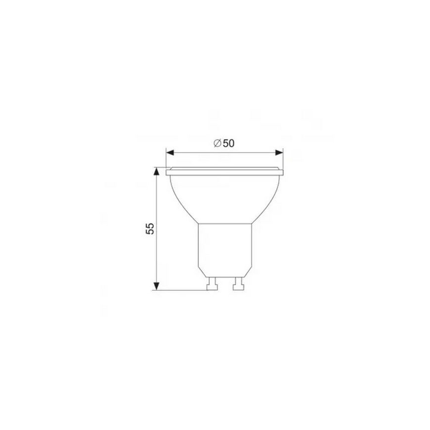 LED Žarulja GU10/7W/230V 4000K