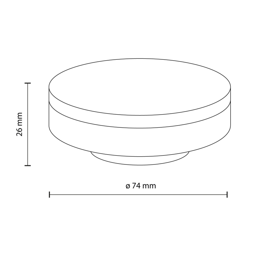 LED žarulja GX53/8W/230V 4000K