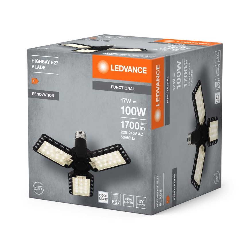 LED Žarulja HIGHBAY E27/17W/230V 4000K - Ledvance