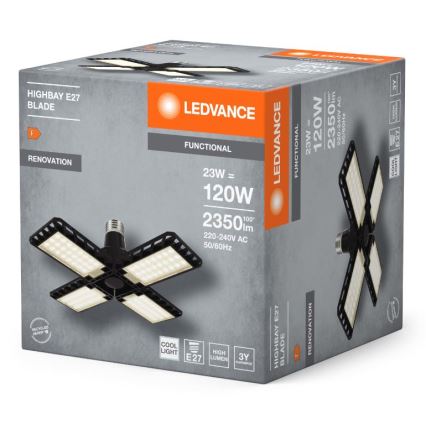 LED Žarulja HIGHBAY E27/23W/230V 4000K - Ledvance