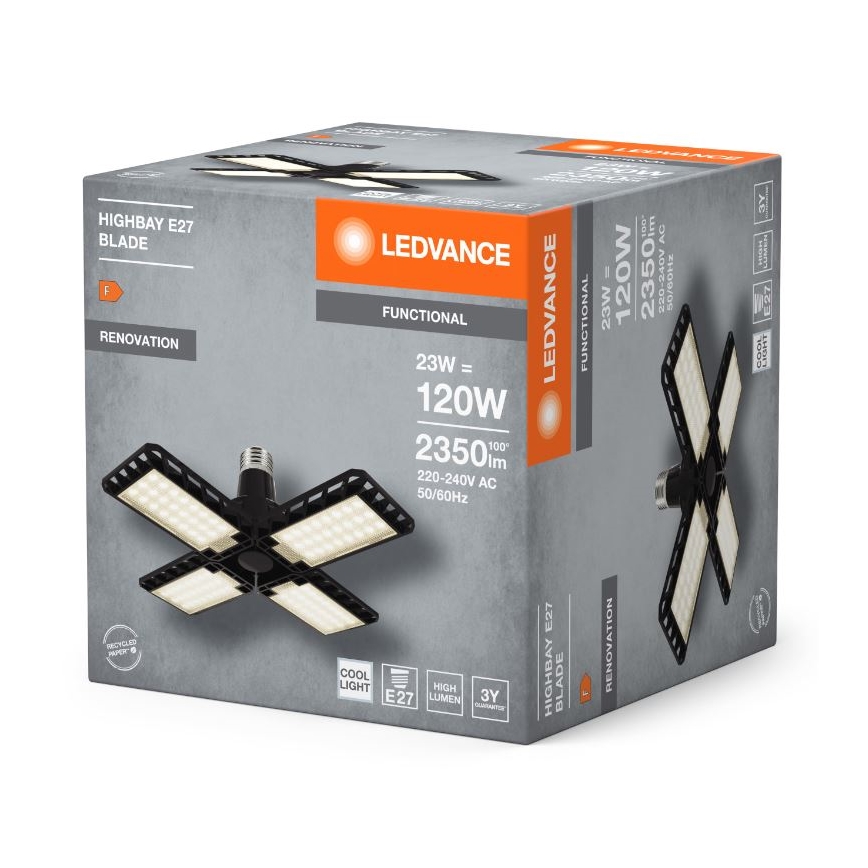 LED Žarulja HIGHBAY E27/23W/230V 4000K - Ledvance