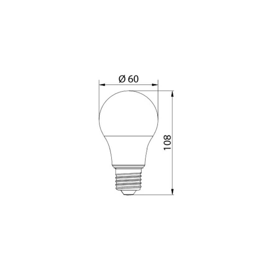 LED Žarulja LEDSTAR ECO E27/10W/230V 4000K