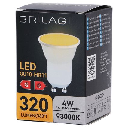 LED žarulja MR11 GU10/4W/230V 3000K - Brilagi