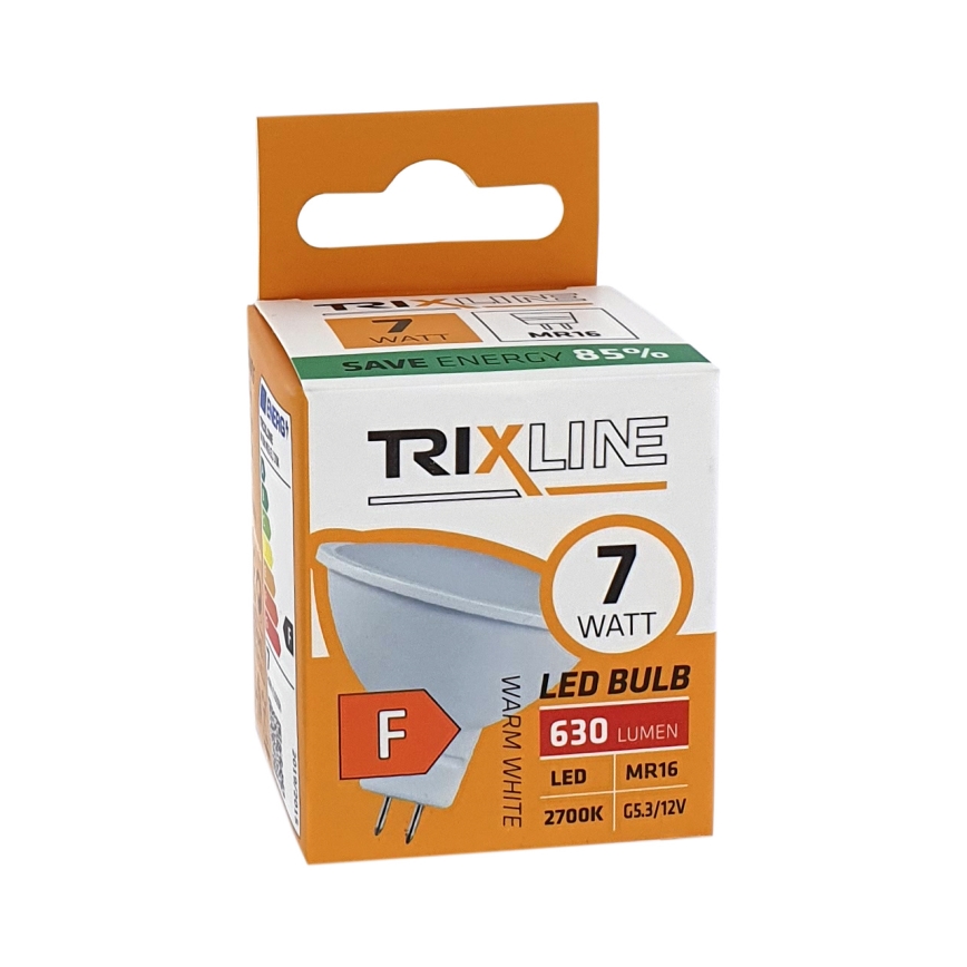 LED Žarulja MR16 GU5,3/7W/12V 2700K