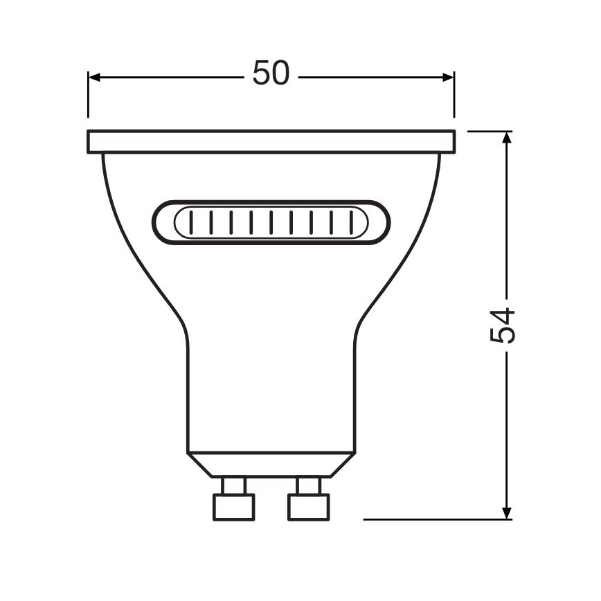 LED Žarulja PAR16 GU10/4,2W/230V 2700/4000/6500K 36° - Osram