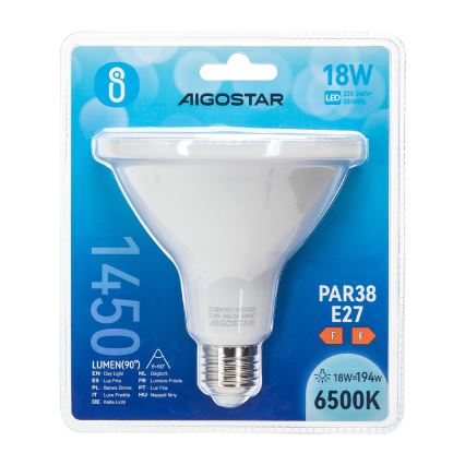 LED Žarulja PAR38 E27/18W/230V 6500K - Aigostar