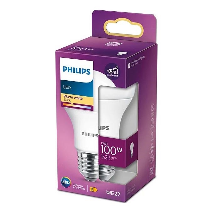LED Žarulja Philips A60 E27/13W/230V 2700K