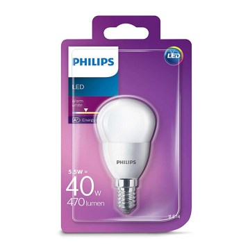 LED Žarulja Philips E14/5,5W/230V 2700K