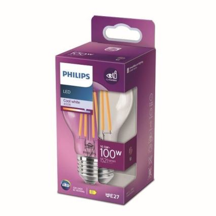 LED Žarulja Philips E27/10,5W/230V 4000K