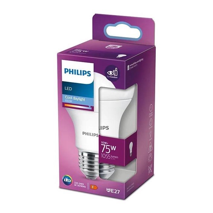 LED Žarulja Philips E27/10W/230V 6500K