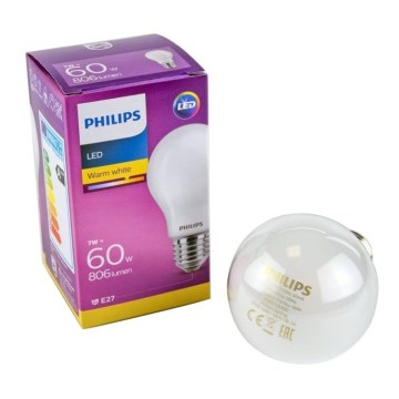 LED Žarulja Philips E27/7W/230V 2700K
