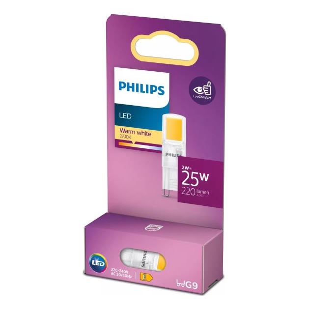 LED Žarulja Philips G9/2W/230V 2700K
