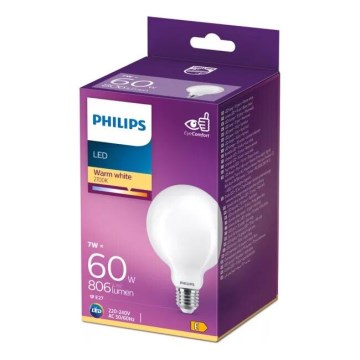 LED Žarulja Philips G93 E27/7W/230V 2700K