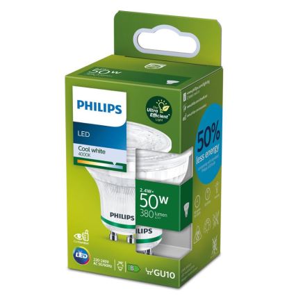 LED žarulja Philips GU10/2,4W/230V 4000K
