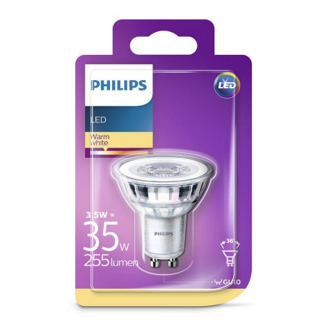 LED Žarulja Philips GU10/3,5W/230V 2700K