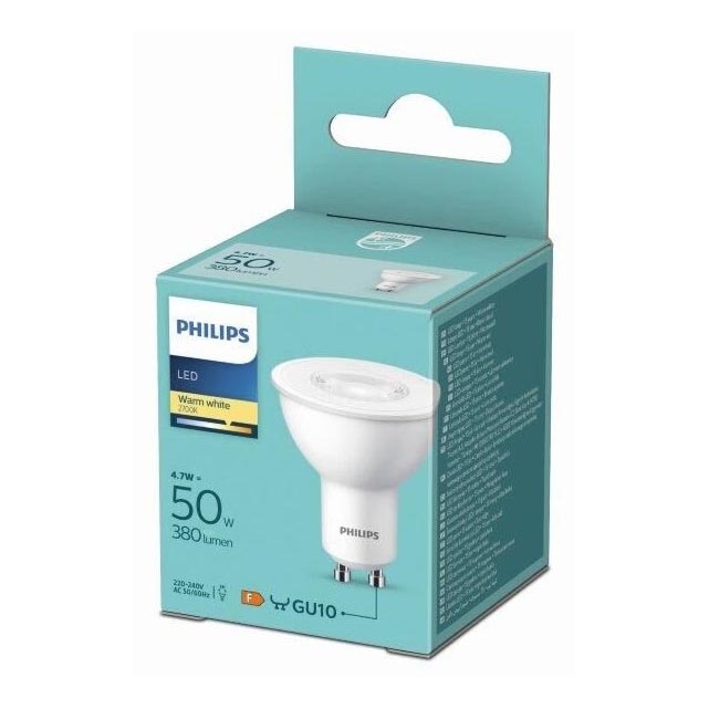 LED Žarulja Philips GU10/4,7W/230V 2700K