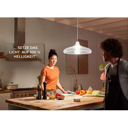 LED Žarulja Philips Hue WHITE E67 E27/15,5W/230V