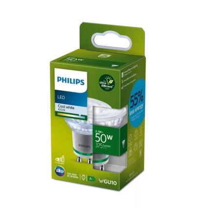 LED Žarulja Philips PAR16 GU10/2,1W/230V 4000K