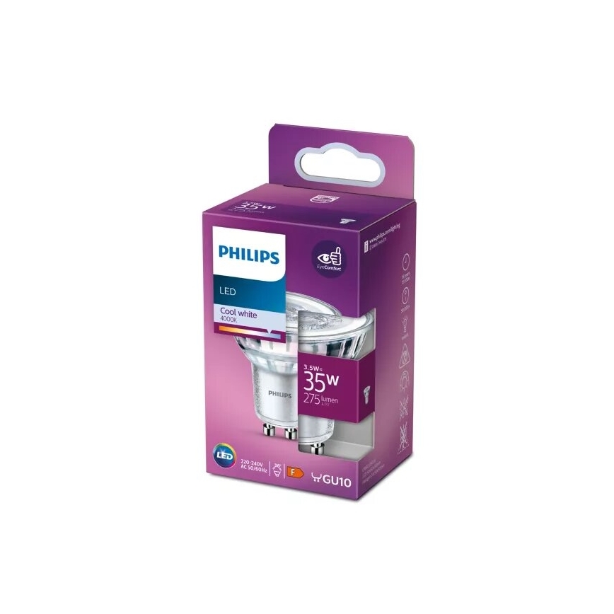 LED Žarulja Philips PAR16 GU10/3,5W/230V 4000K