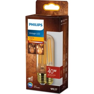 LED žarulja Philips VINTAGE T32 E27/7W/230V 1800K