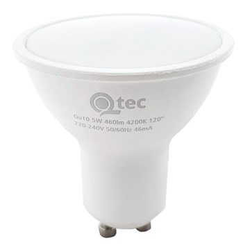 LED Žarulja Qtec GU10/5W/230V 4200K