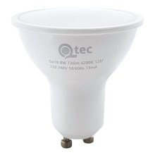 LED Žarulja Qtec GU10/8W/230V 4200K