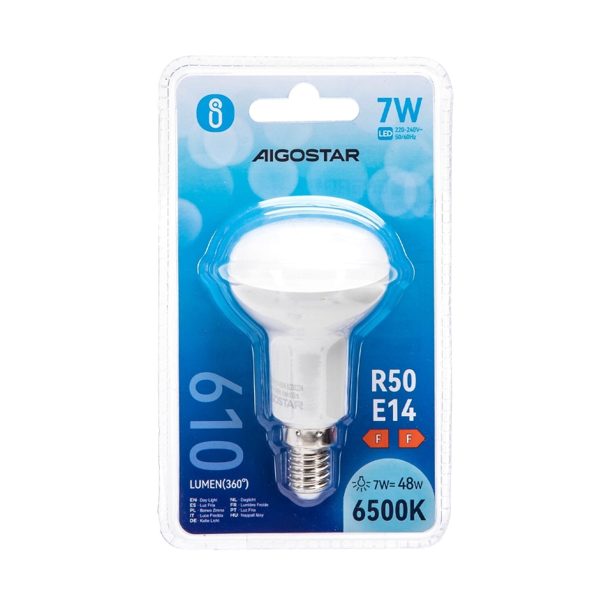 LED Žarulja R50 E14/7W/230V 6500K - Aigostar