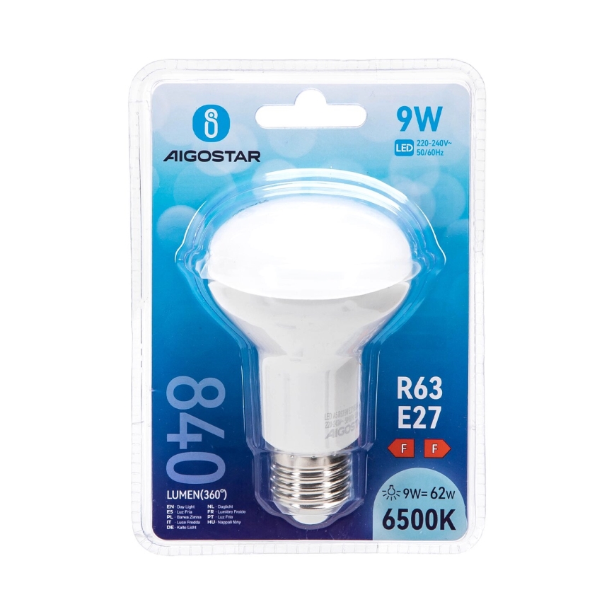 LED Žarulja R63 E27/9W/230V 6500K - Aigostar
