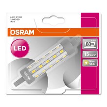 LED Žarulja R7s/6,5W/230V 2700K duljina 118 mm - Osram