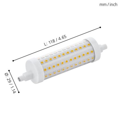 LED Žarulja R7S/9W/230V 2700K 118 mm - Eglo 11831