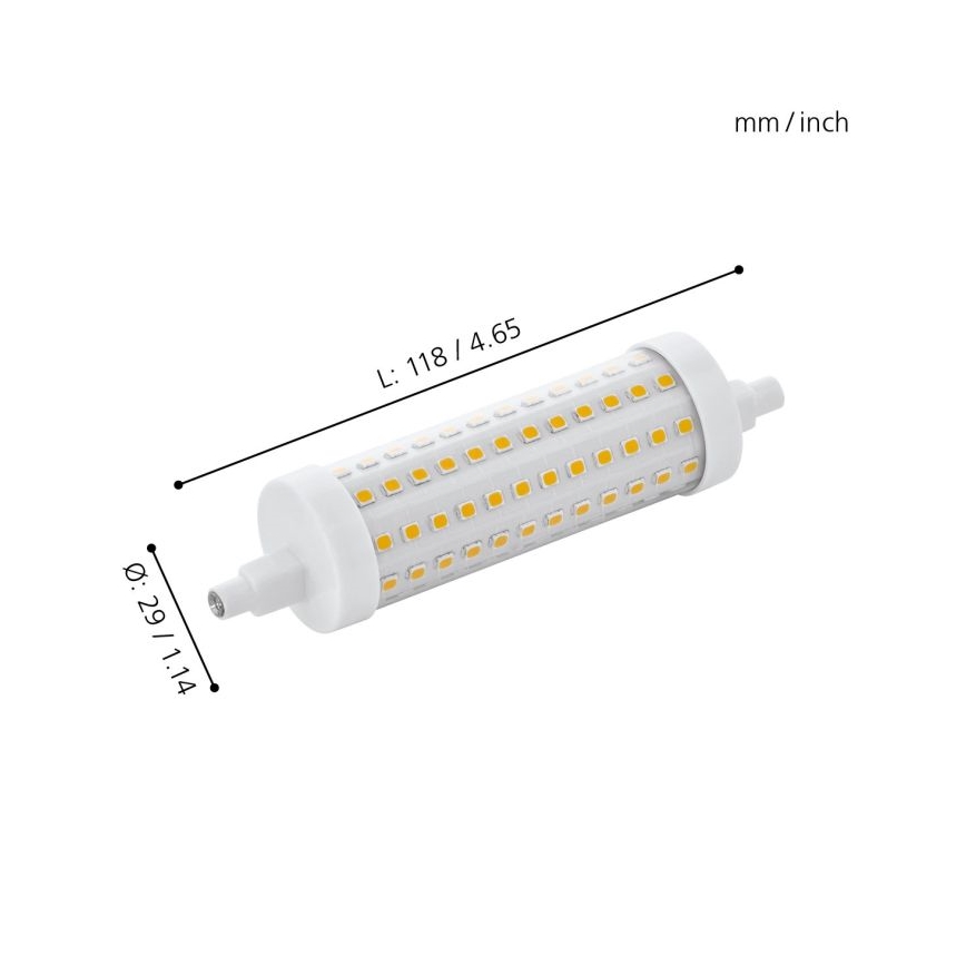 LED Žarulja R7S/9W/230V 2700K 118 mm - Eglo 11831