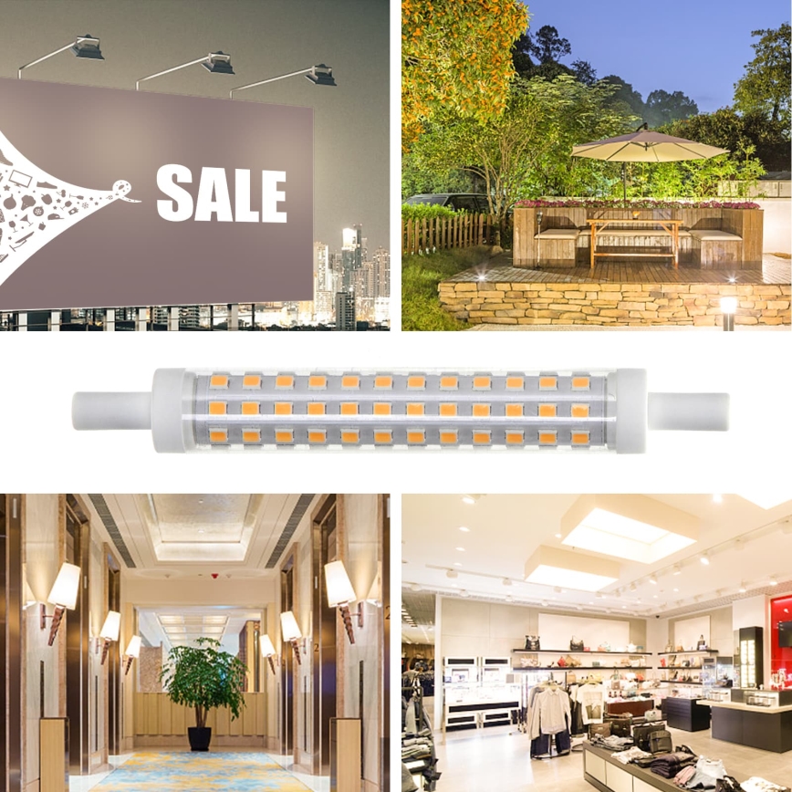 LED žarulja R7S/9W/230V 3000K - Aigostar