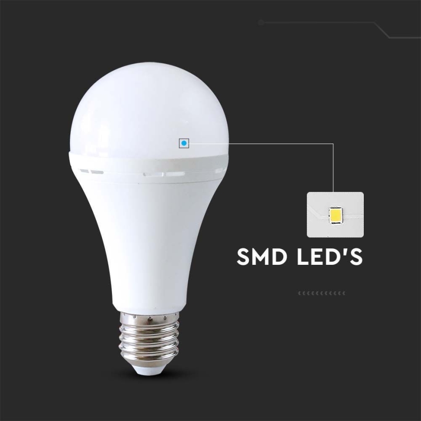 LED Žarulja s modom za slučaj nužde A80 E27/12W/230V 4000K