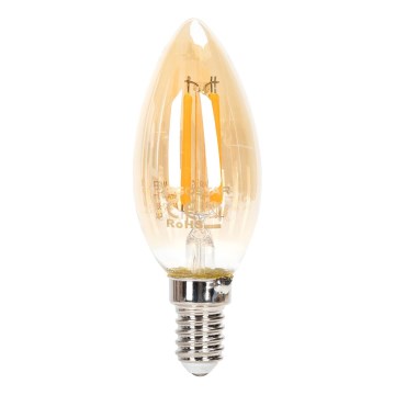 LED žarulja s mogućnošću prigušivanja FILAMENT C35 E14/4W/230V 2200K - Aigostar