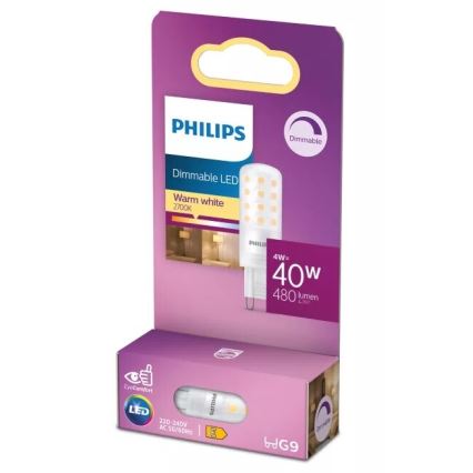 LED žarulja s mogućnošću prigušivanja Philips G9/4W/230V 2700K